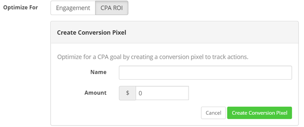 Pixel Conversion Tracking